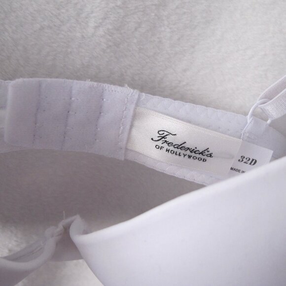 NWT - Frederick's of Hollywood Krystal Mega Push-Up Bra - 32D - Picture 5 of 9